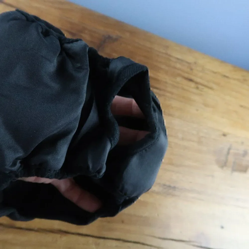 ALFIE BLACK UNISEX DOG DIAPER WASHABLE REUSABLE SIZE LARGE NWOT